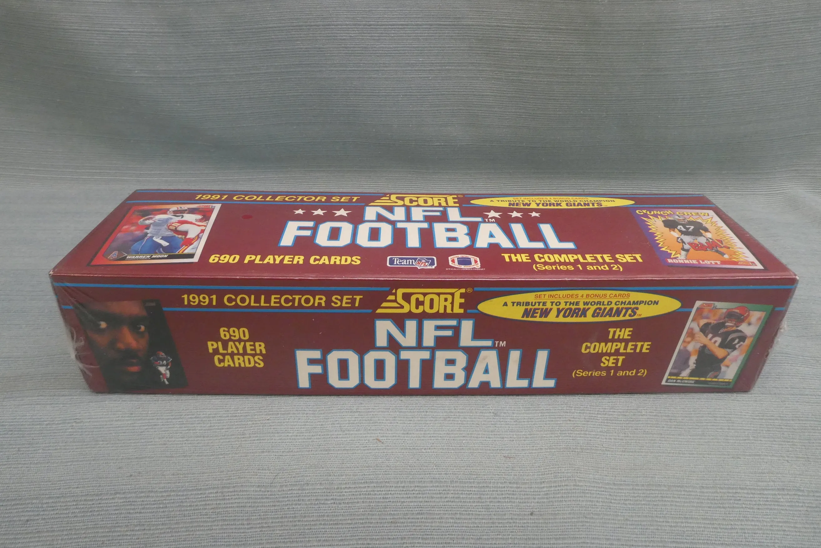 1991 NFL Collector Card Sets - 2 Sets, Factory Sealed