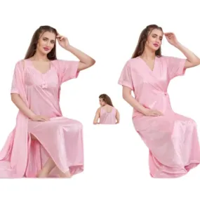 2pc Bridal long honeymoon nighty  | Honeymoon Nightgown 2pc