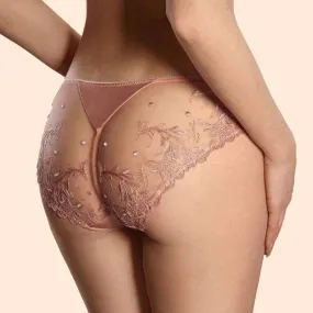 Ajour Viola Lace Back Panties T8