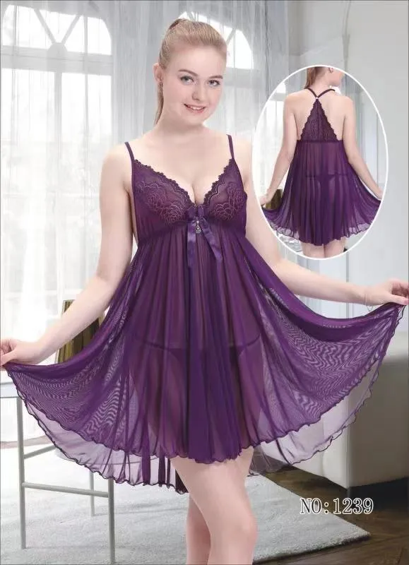 Babydoll Short Sexy nighty for Bridal