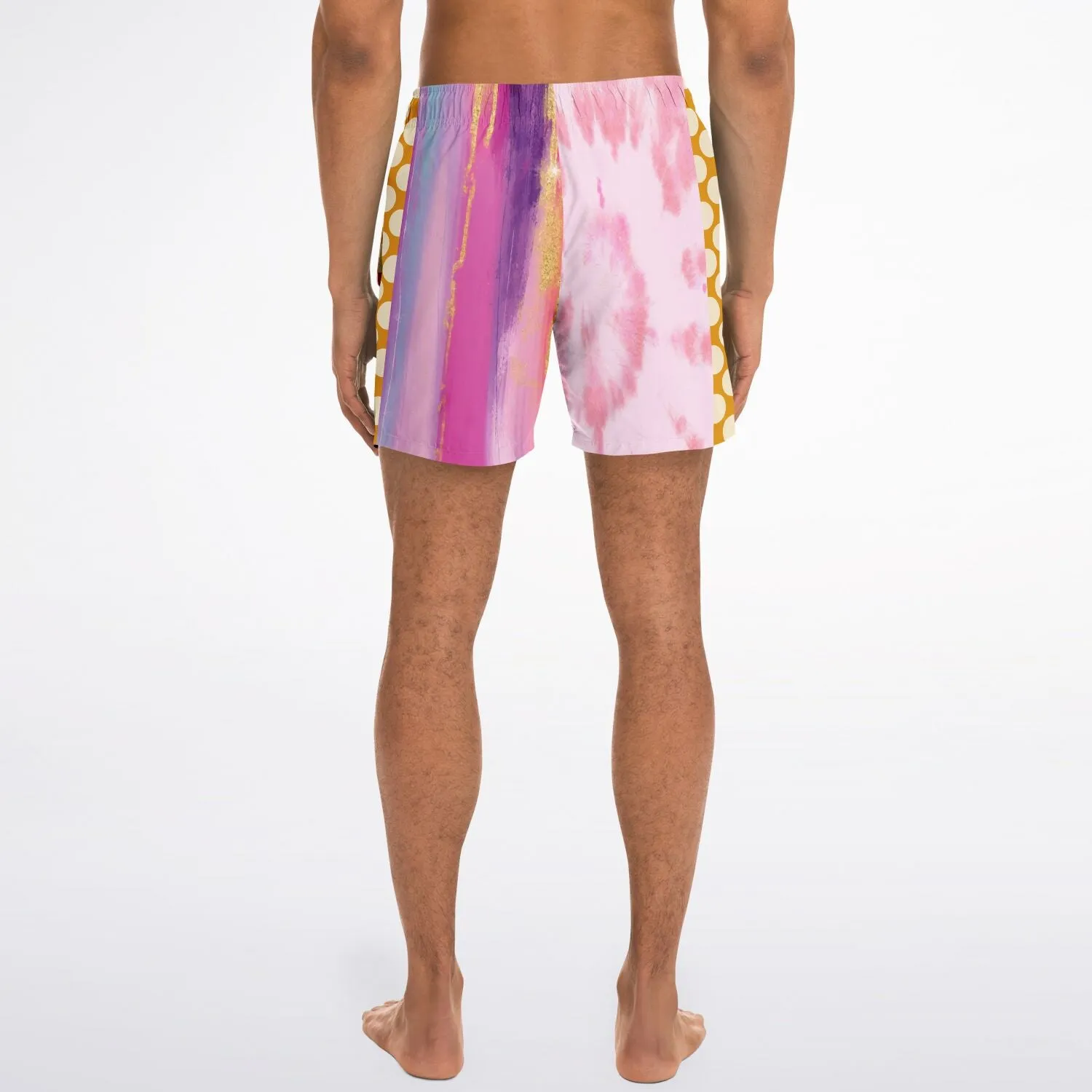 Bahama Mama Bella Patchwork Print Swim Trunks/Shorts