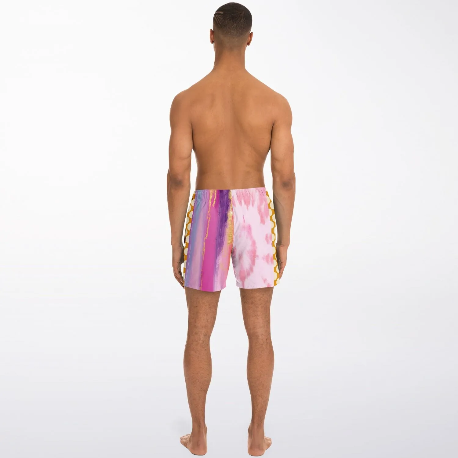 Bahama Mama Bella Patchwork Print Swim Trunks/Shorts