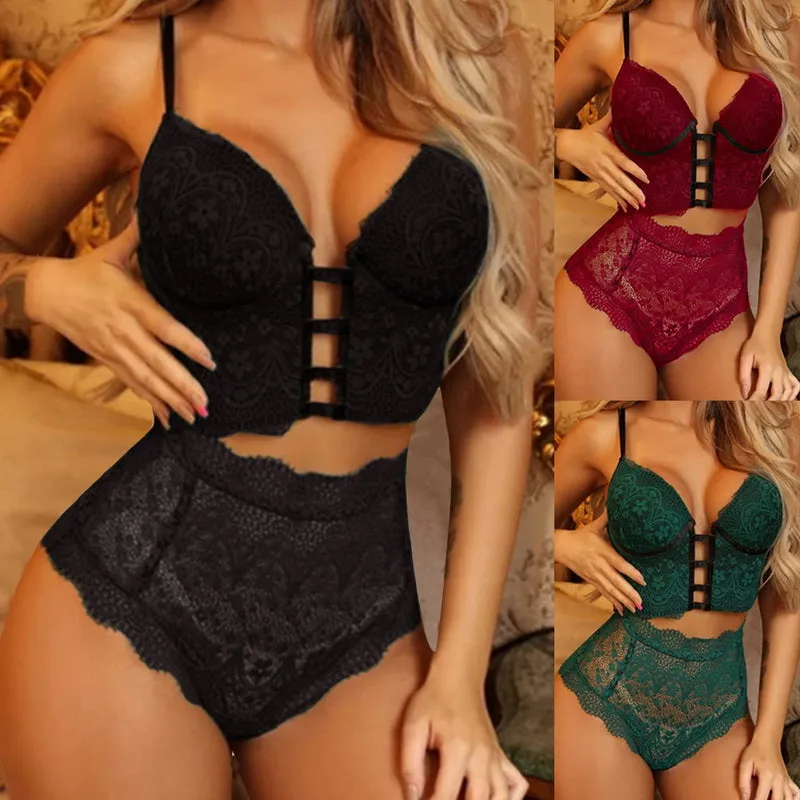 Bra  & Hight Waist Panties Set