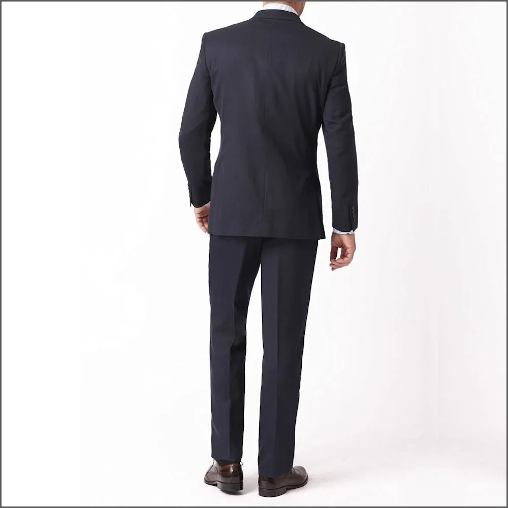 Brook Taverner Dawlish Navy Birdseye Super 110's Suit<><>