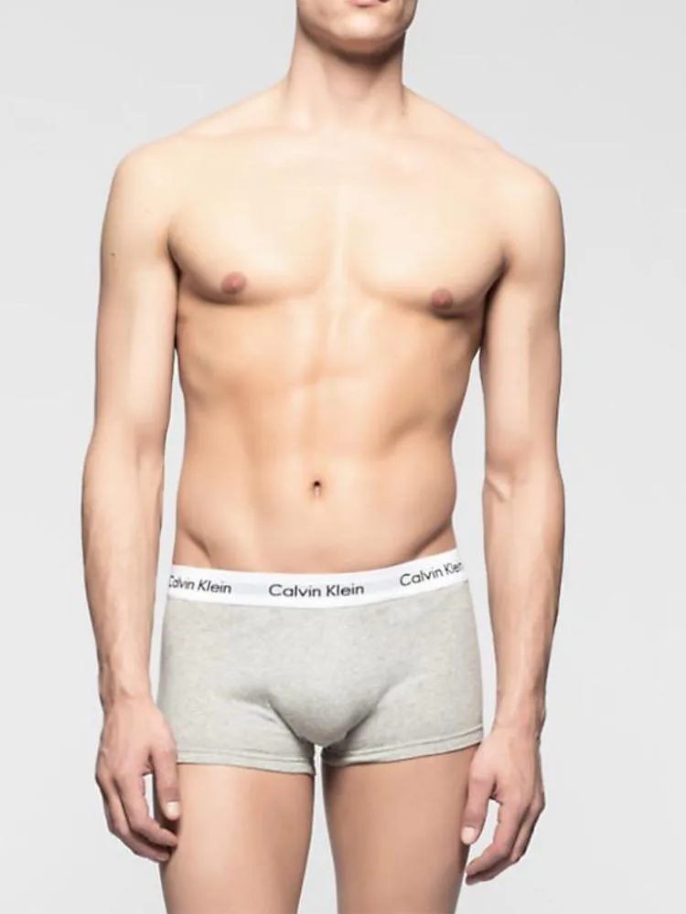 Calvin Klein Cotton Stretch Low Rise Trunks - Assorted