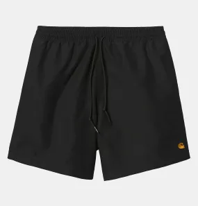 Carhartt WIP Chase Swim Trunk in Black