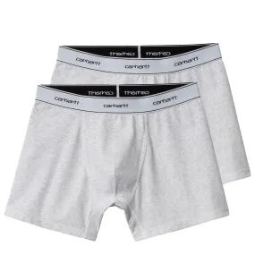 Carhartt WIP Cotton Trunks 2 Pack Ash Heather / Ash Heather