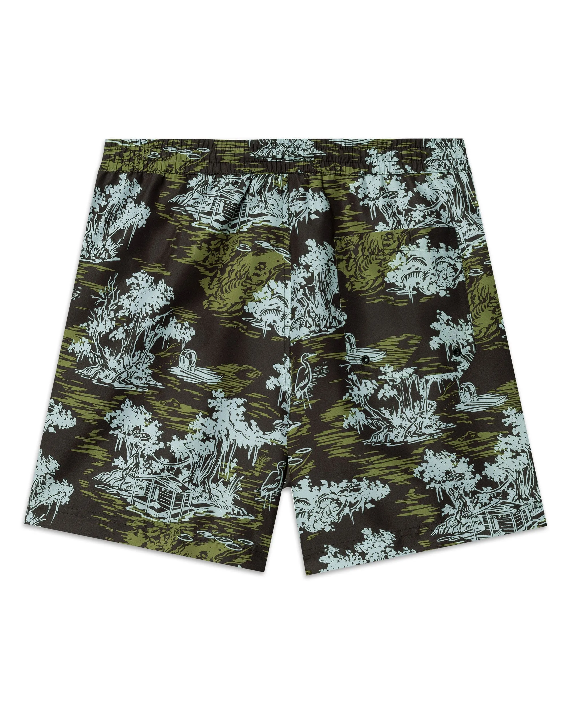 Carhartt Wip Slater Swim Trunks Bayou Print