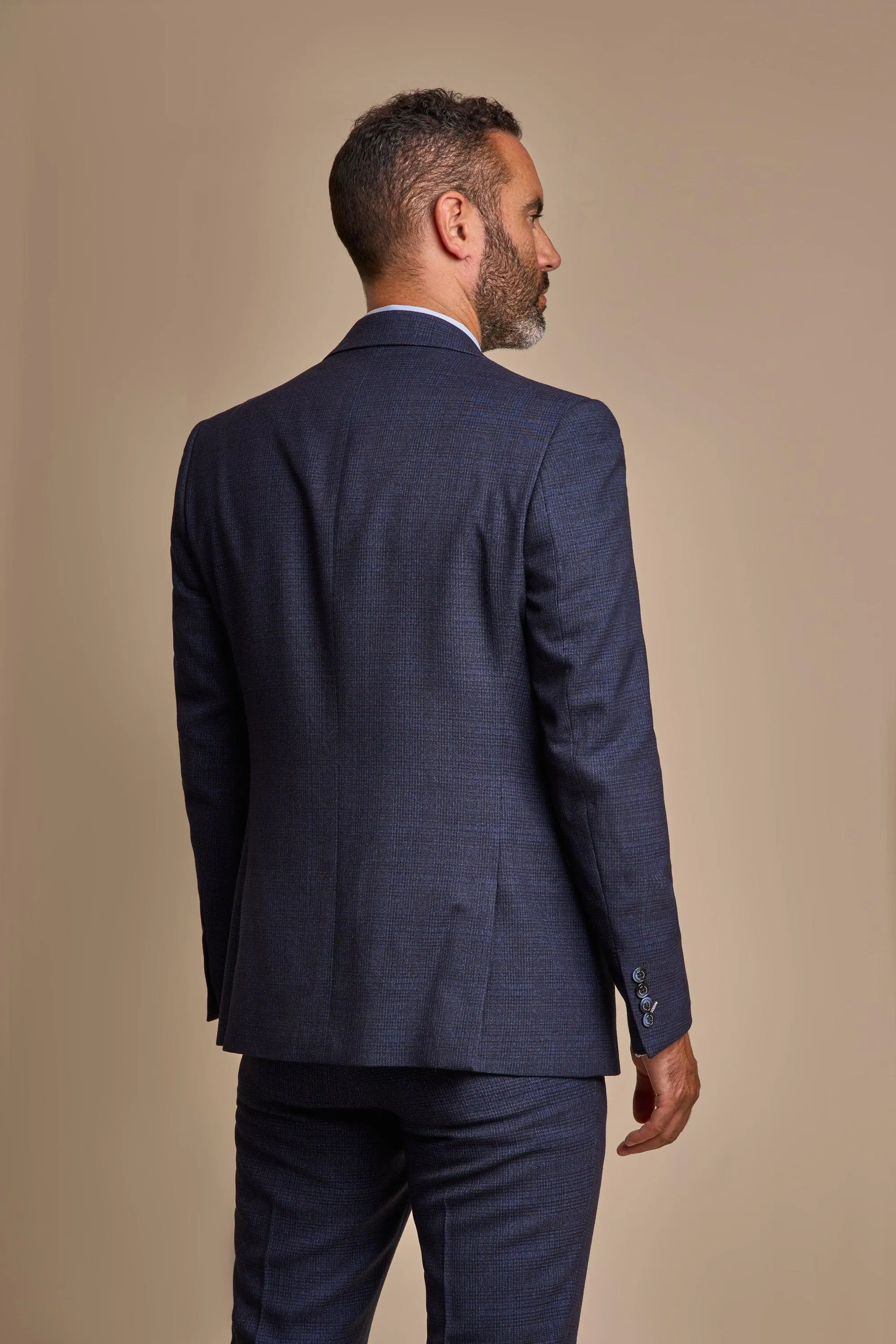 Caridi Navy Three Piece Suit