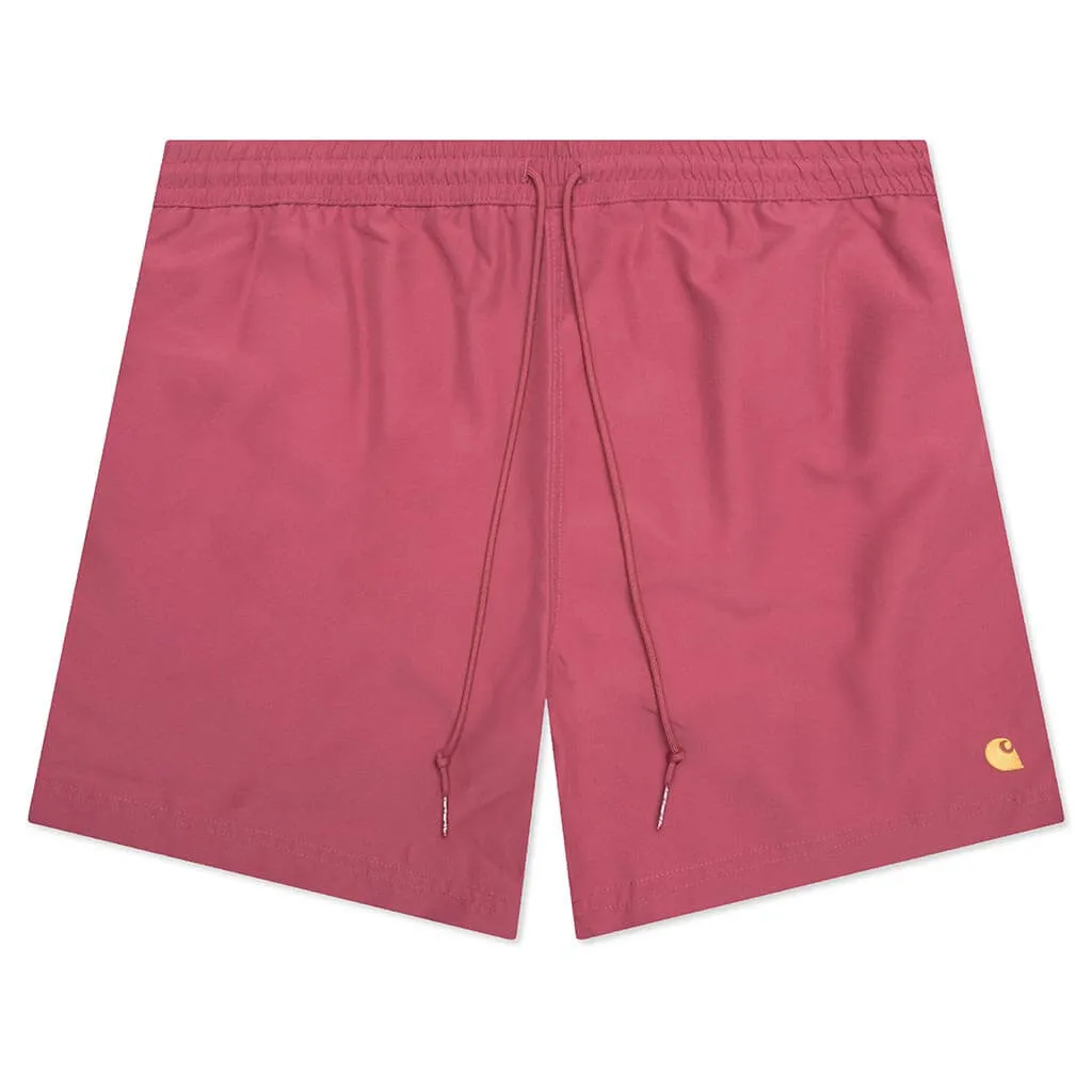 Chase Swim Trunks - Punch/Gold