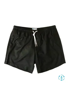 Classic Swim Trunks (Black)