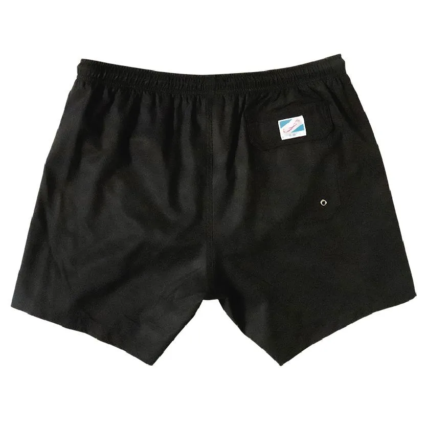 Classic Swim Trunks (Black)