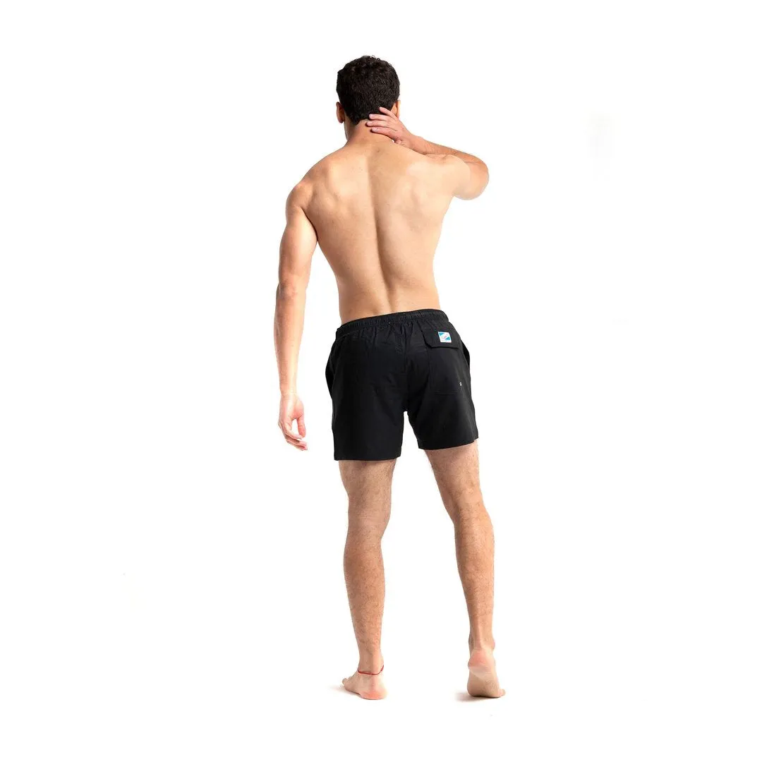 Classic Swim Trunks (Black)