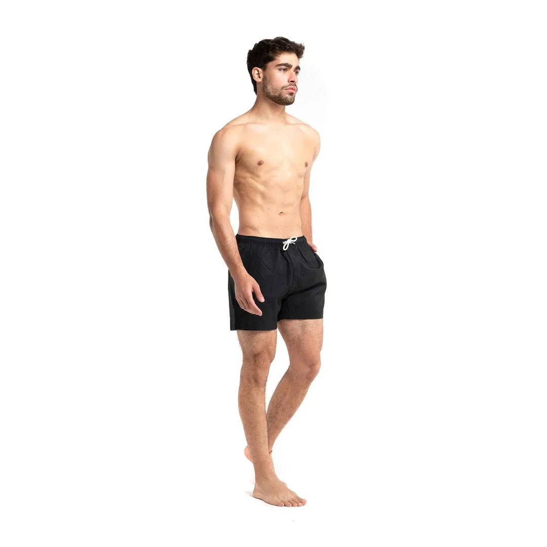 Classic Swim Trunks (Black)