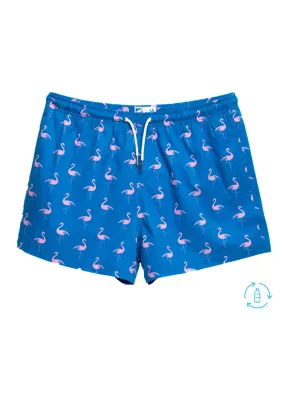 Classic Swim Trunks (Crazy Flamingo)