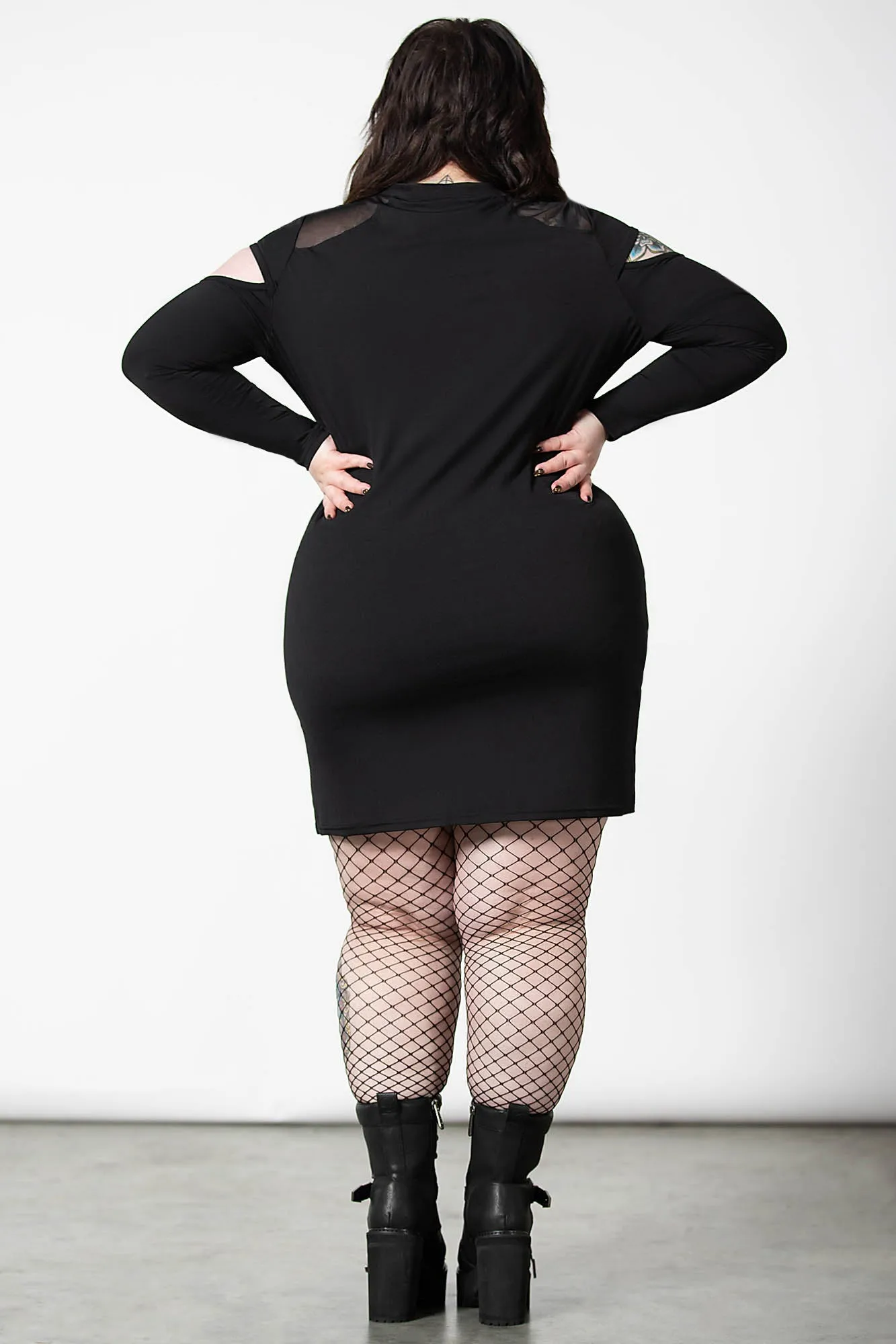 Cosmic Shift Long Sleeve Dress [PLUS]