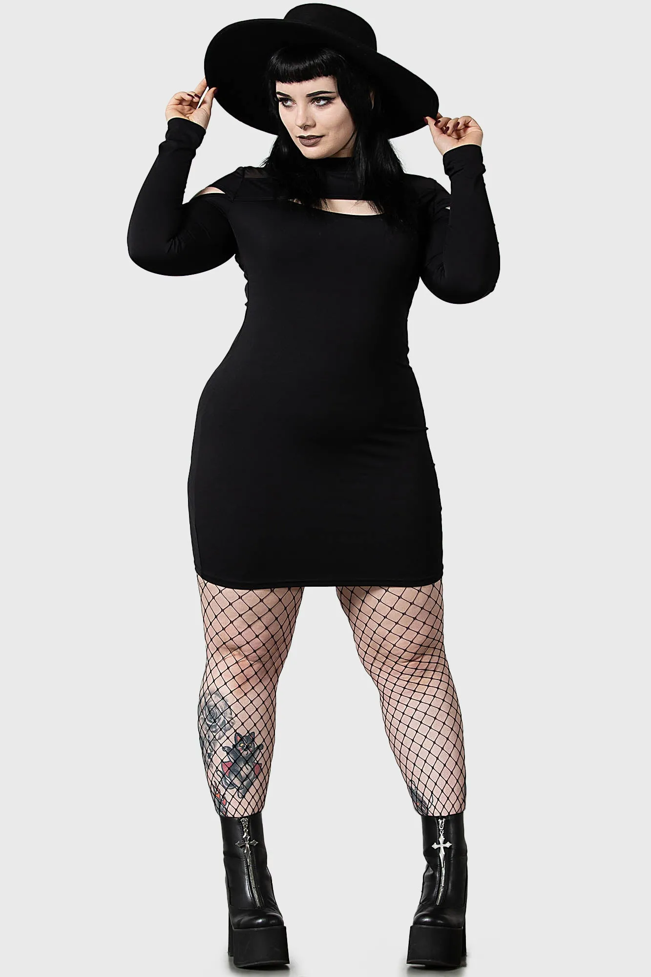 Cosmic Shift Long Sleeve Dress