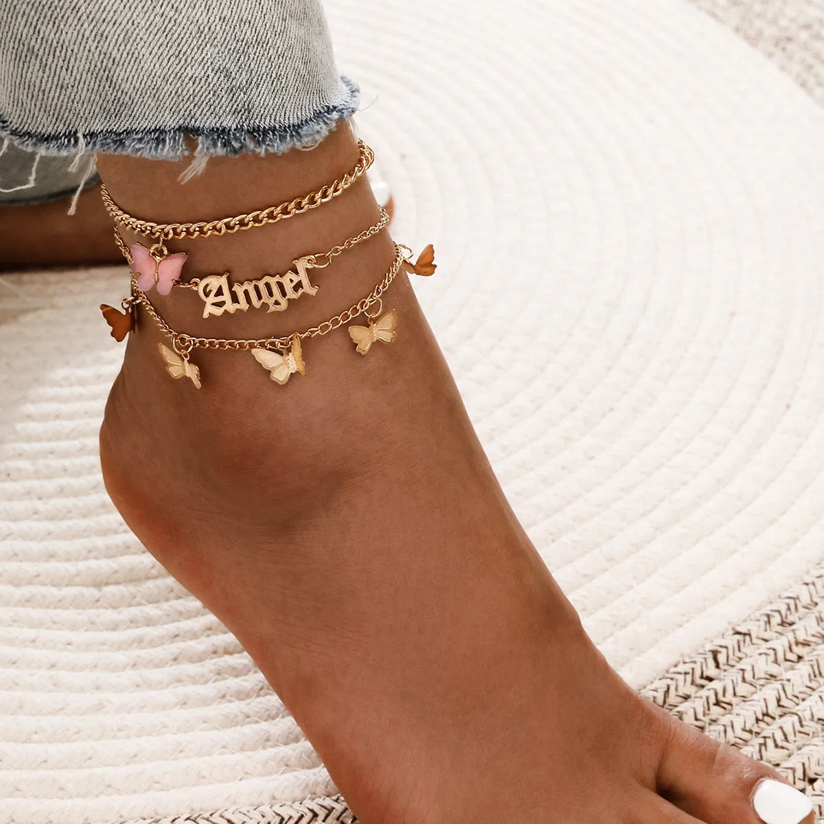 Cute Boho Anklet Sets