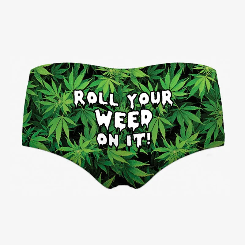 Dank Master Roll Your Weed Panties