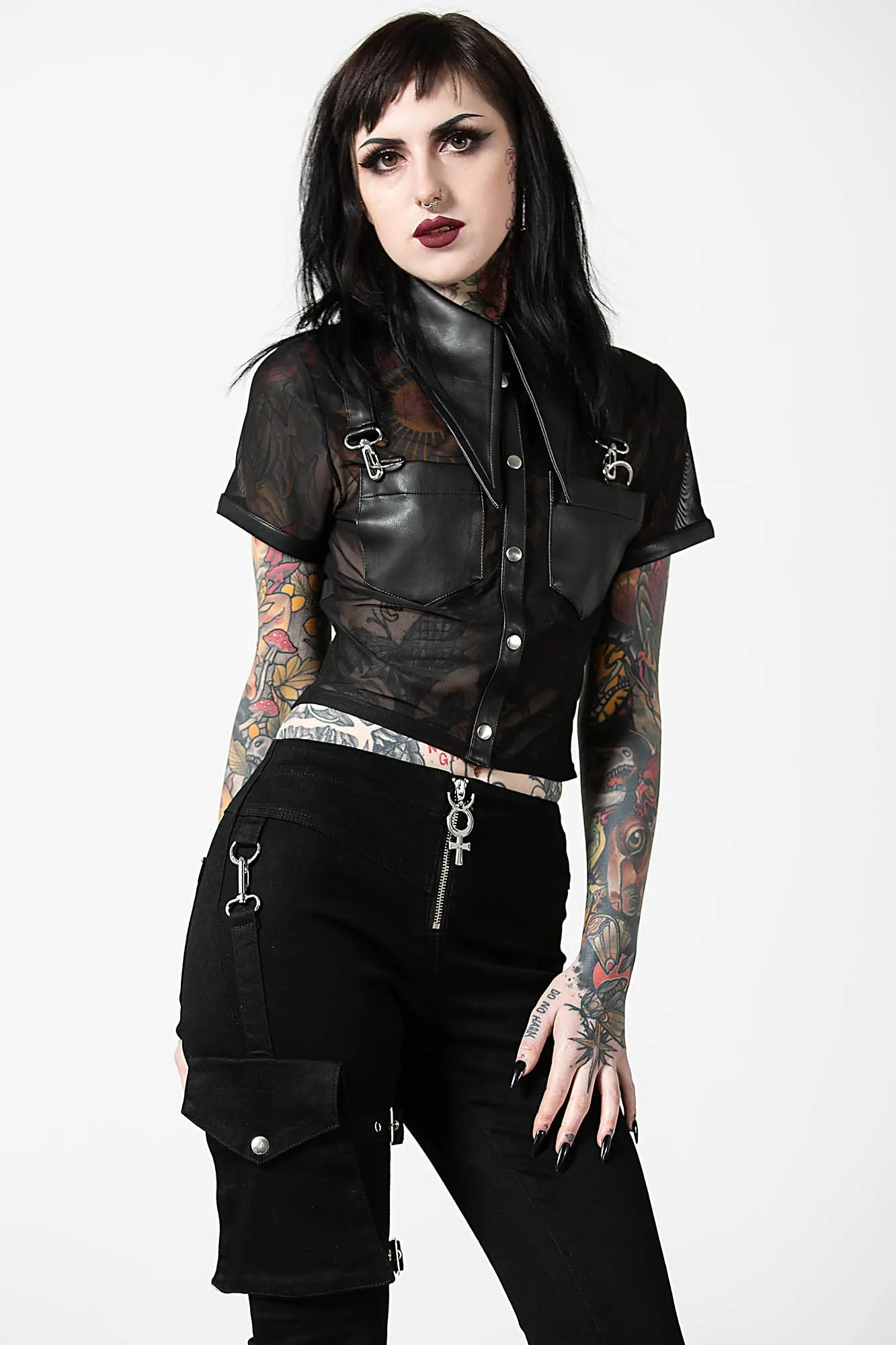 Dark Halo Crop Shirt