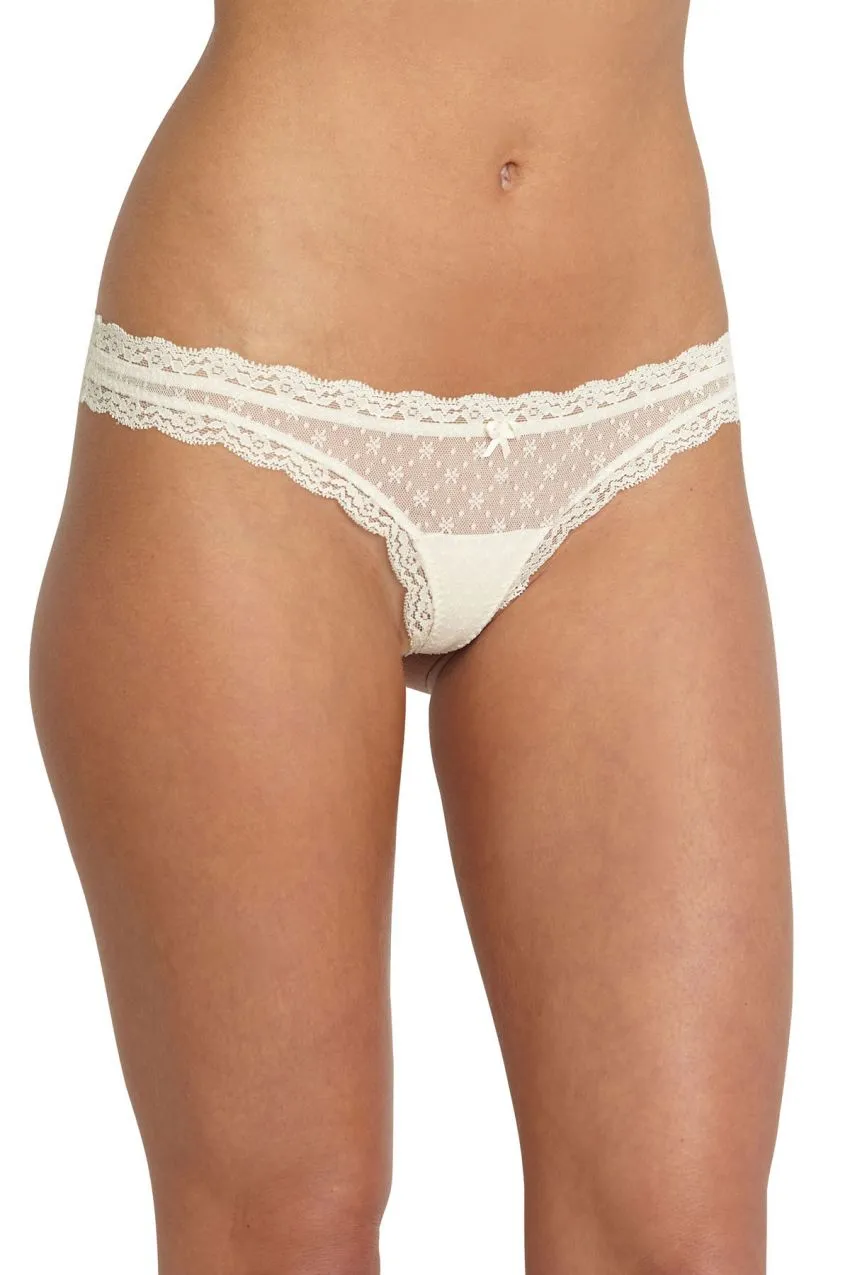 Eberjey | Delirious Lace Low Rise Thong