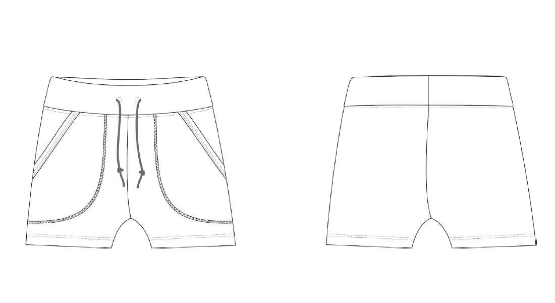 Euro Swim Shorts W/ Pocket