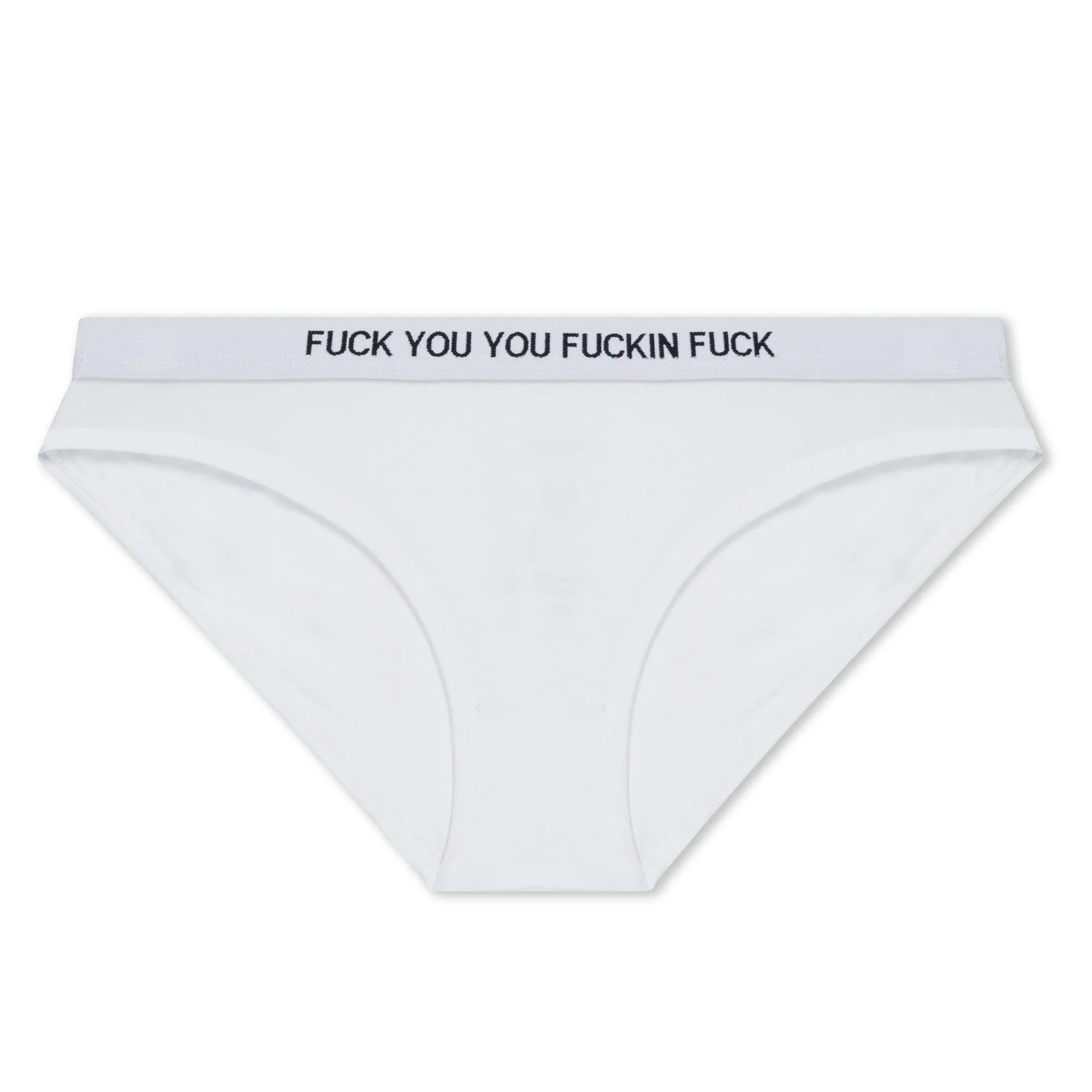 Fuckin Fuck Panties (White)