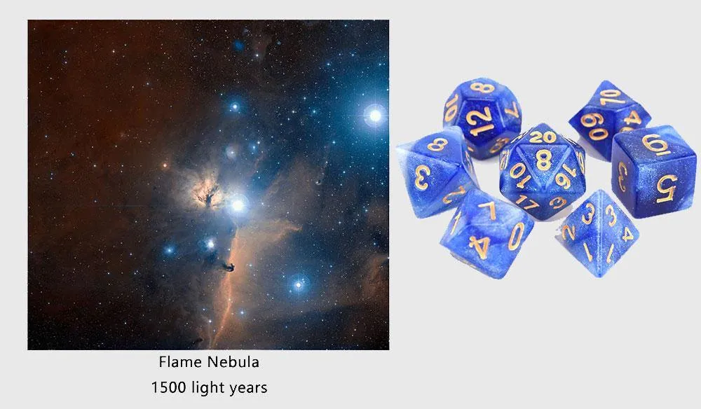 Galactic Space Dice Sets