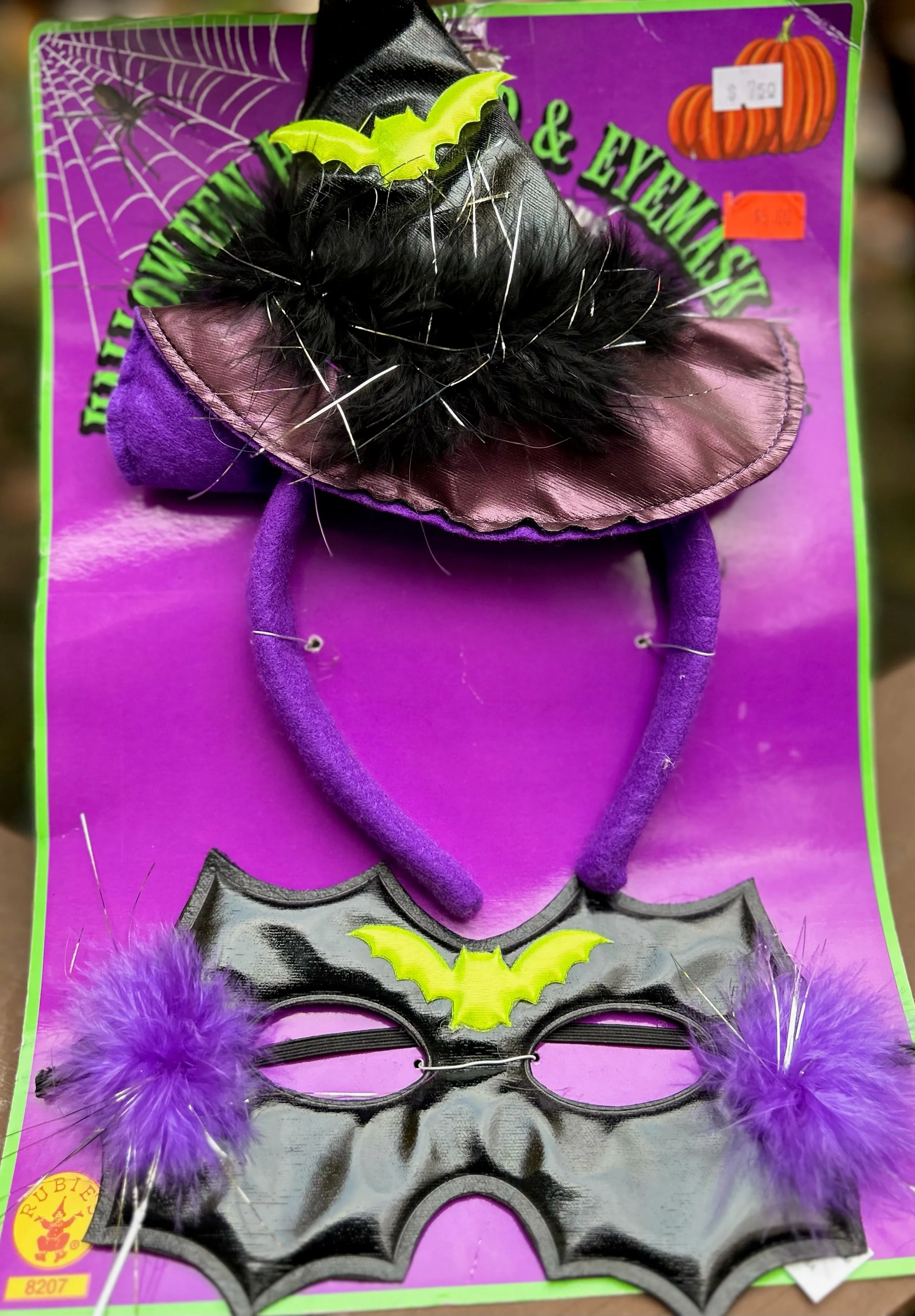 Halloween Head Band and Eye Mask Sets