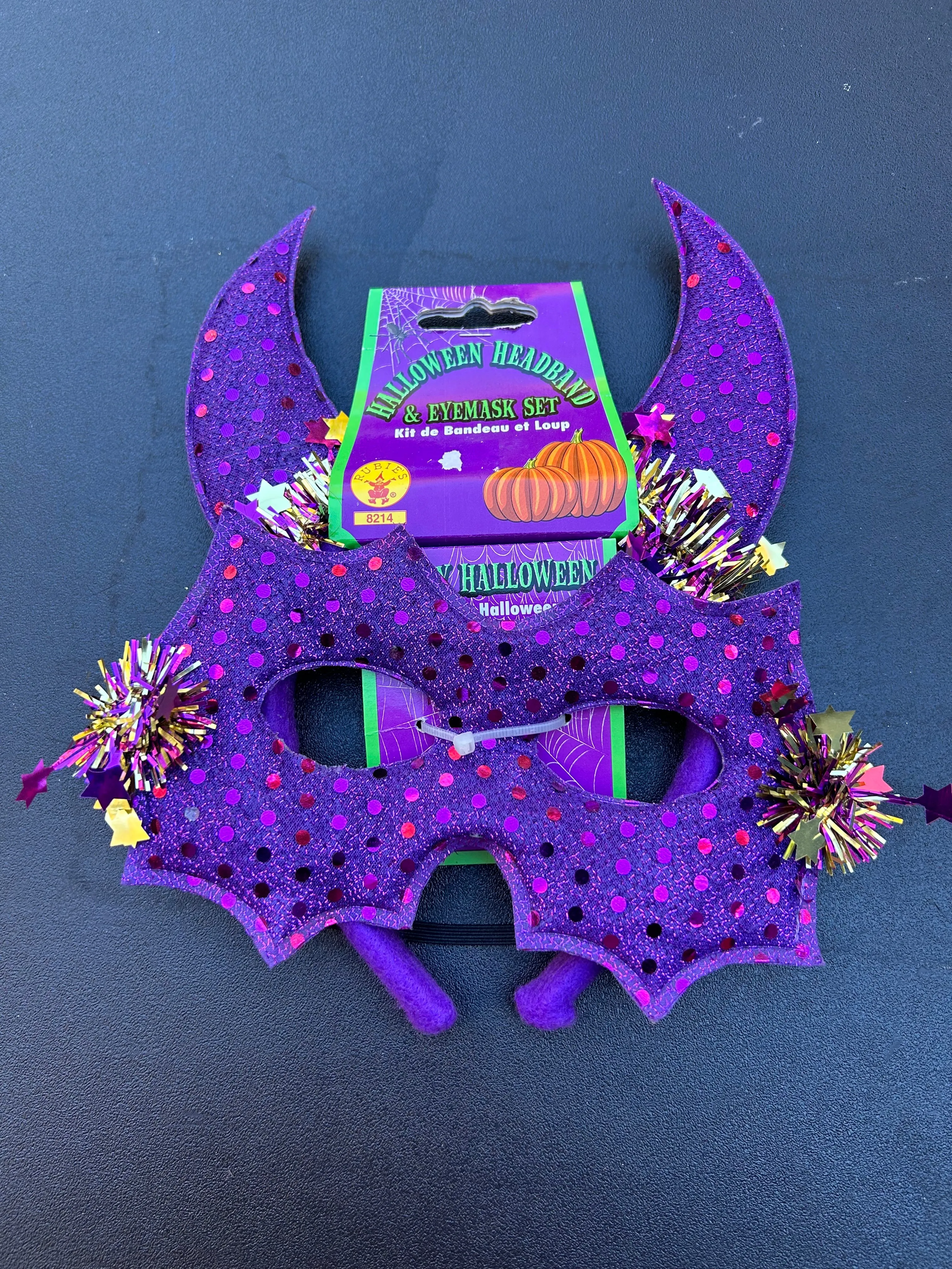 Halloween Head Band and Eye Mask Sets