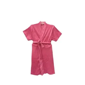 Kids Bathrobe Pure Cotton Baby Bathrobe Pink Bathrobe For Girls