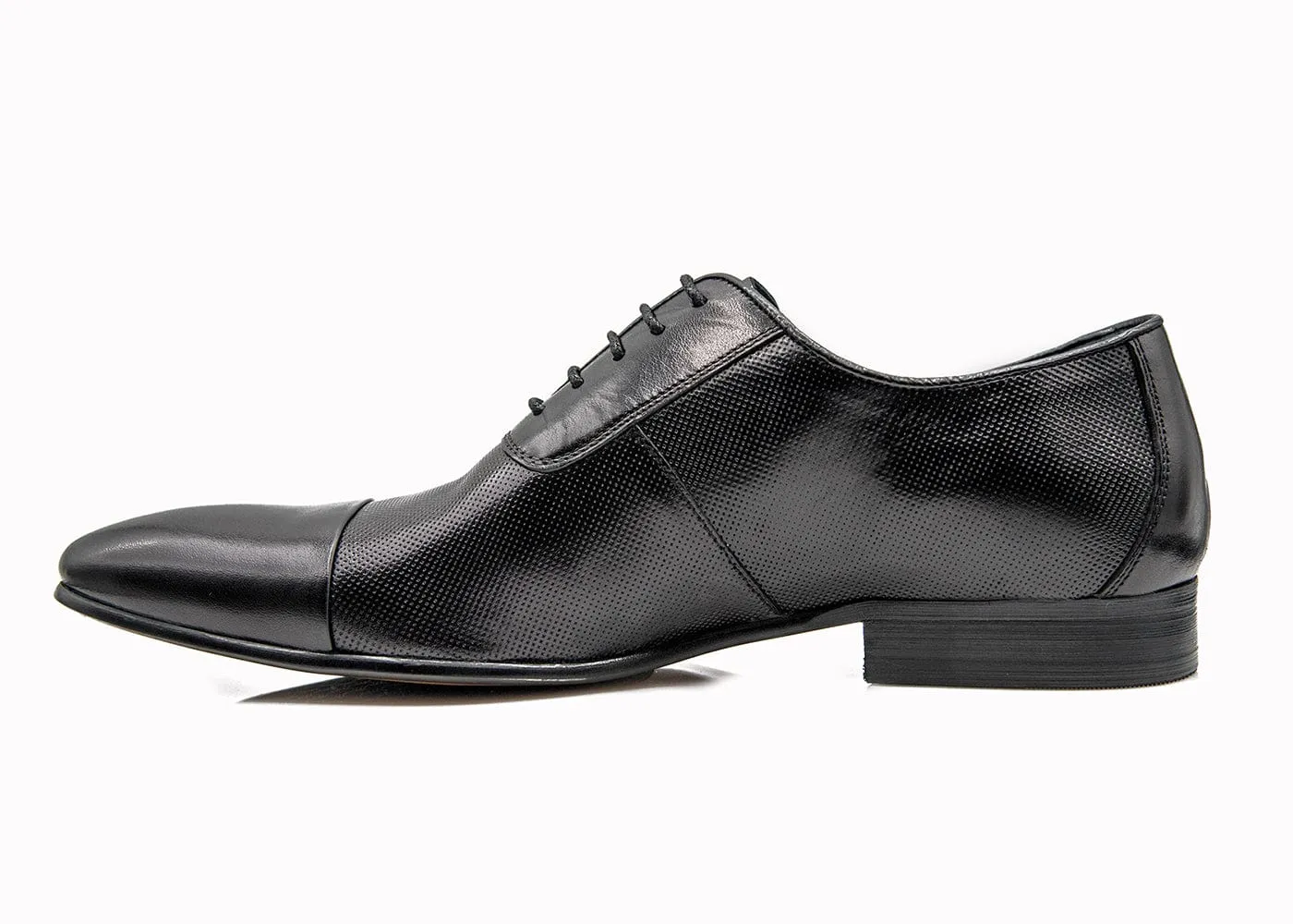 KING JEFFREY | Black Oxford Shoes