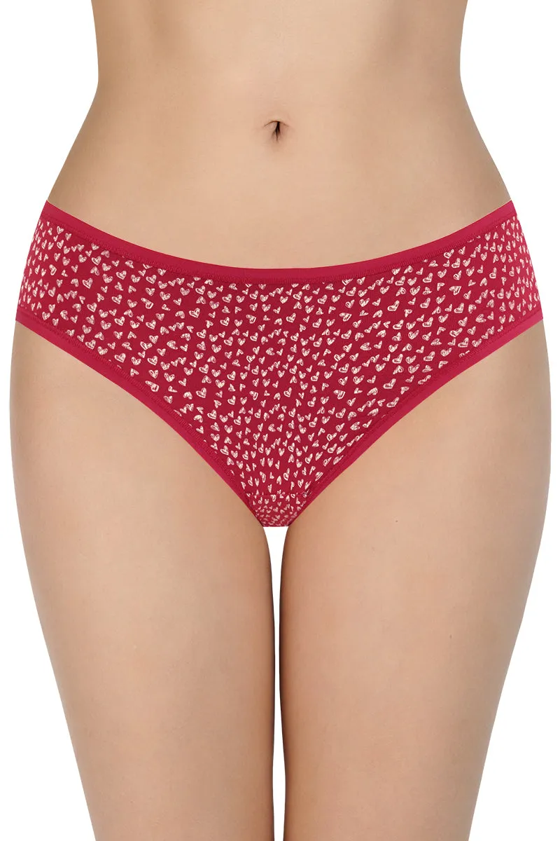 Low Rise Print Bikini Panties (Pack of 3)