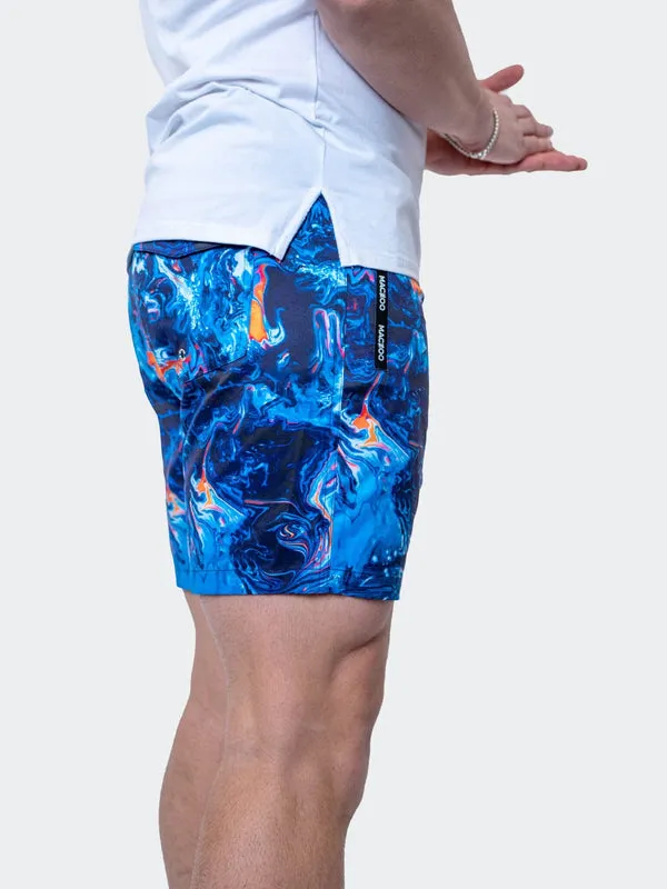 Maceoo Swim | Swim Lion Marbled Blue