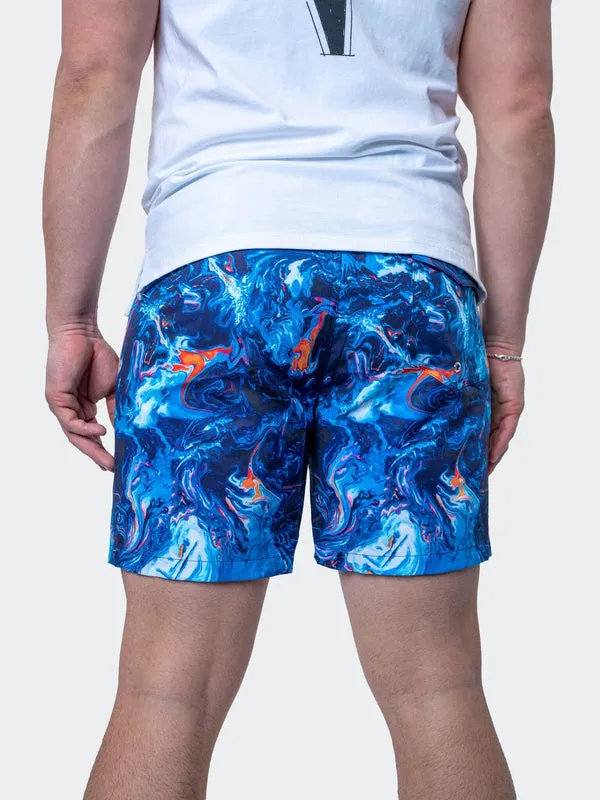 Maceoo Swim | Swim Lion Marbled Blue