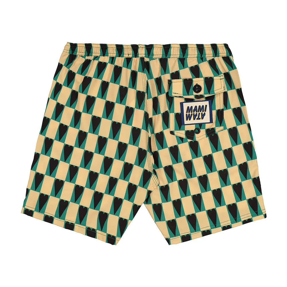 Mami Wata Heart Check Surf Short