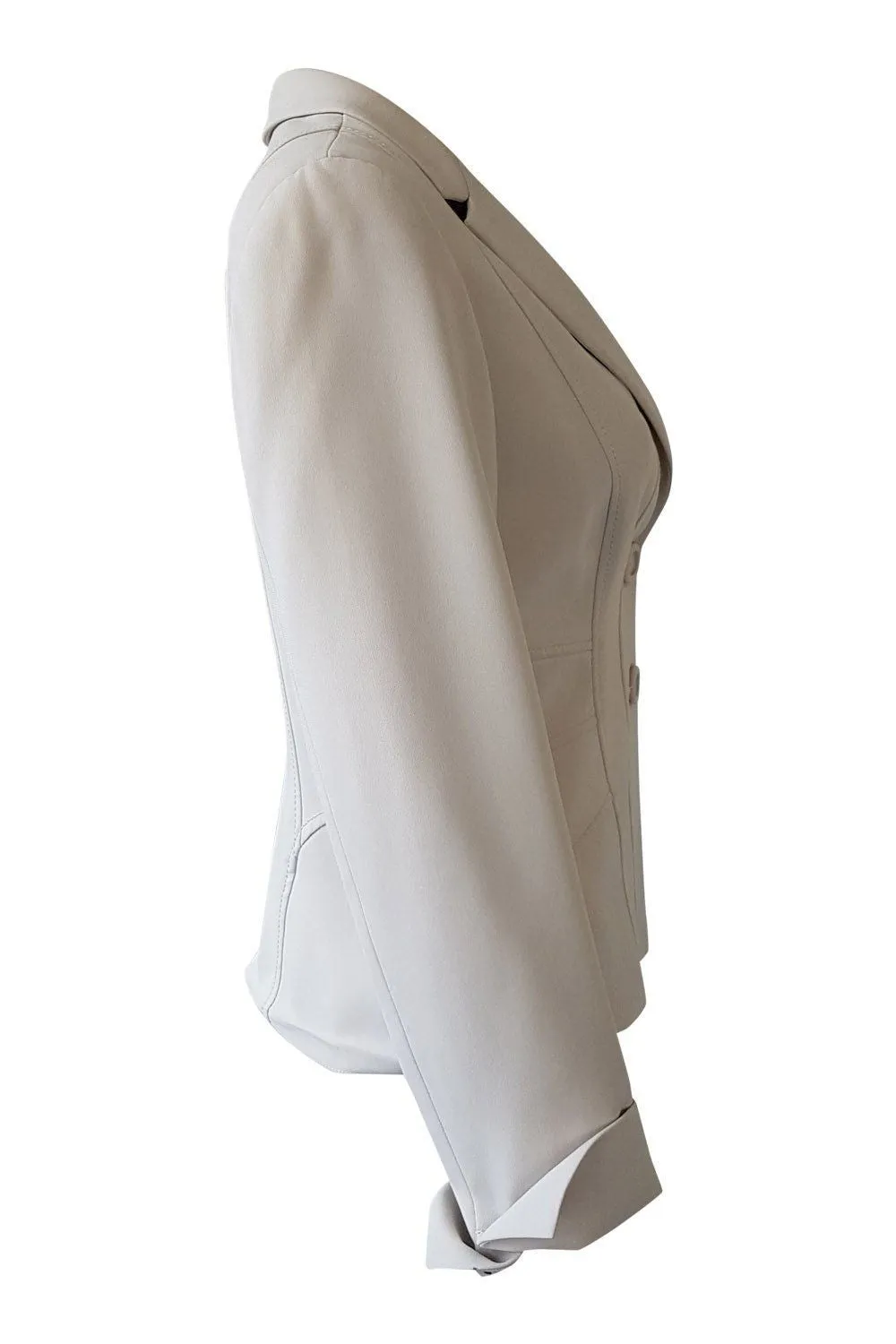 MARELLA Women's Ivory Skirt Suit (UK 12)