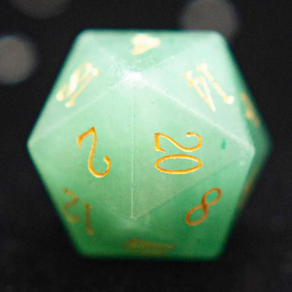 Mystic Gemstone Polyhedral Dice Sets