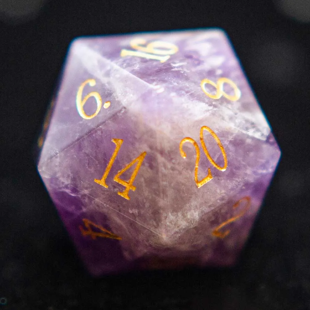 Mystic Gemstone Polyhedral Dice Sets