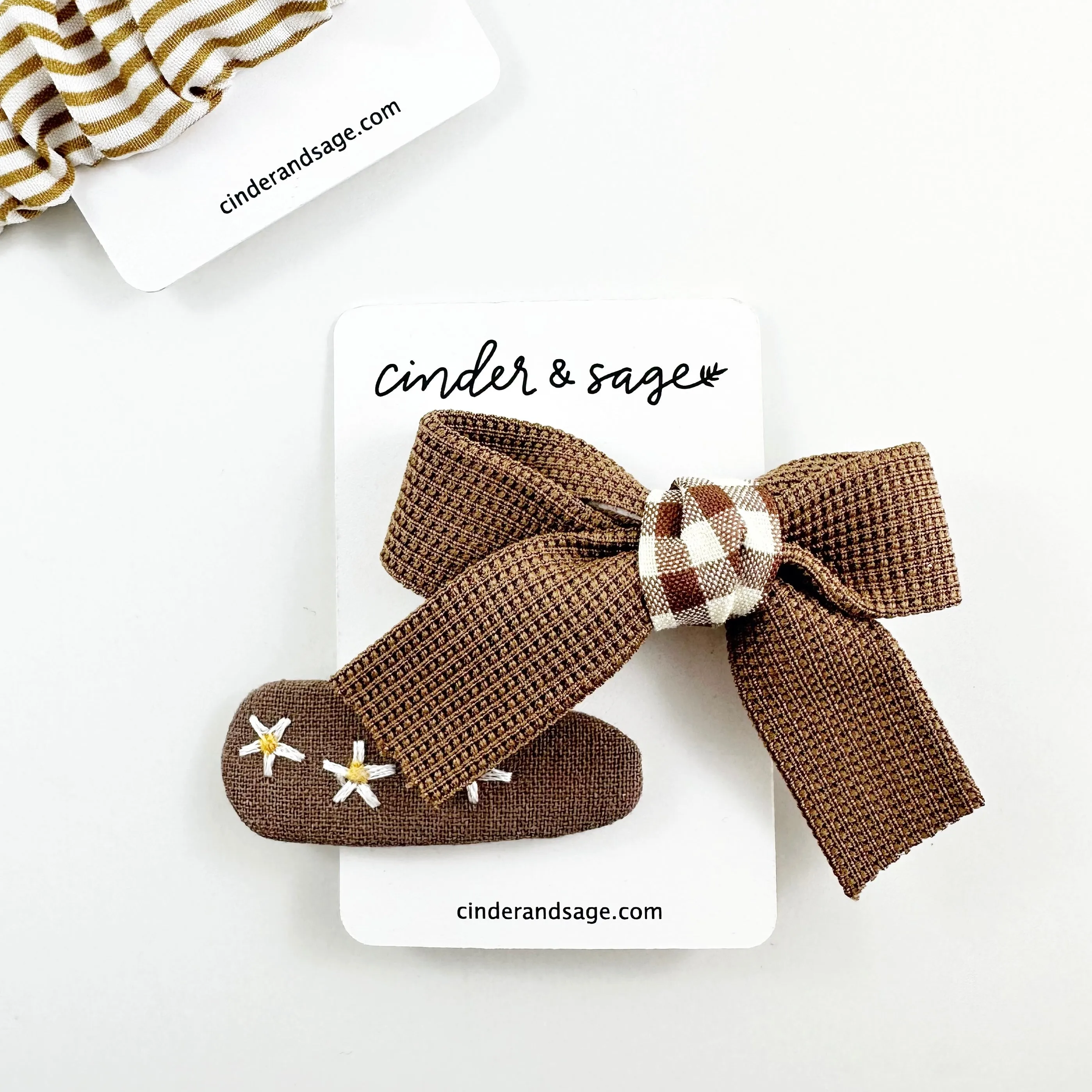 “Nina” Bow & Barrette Sets