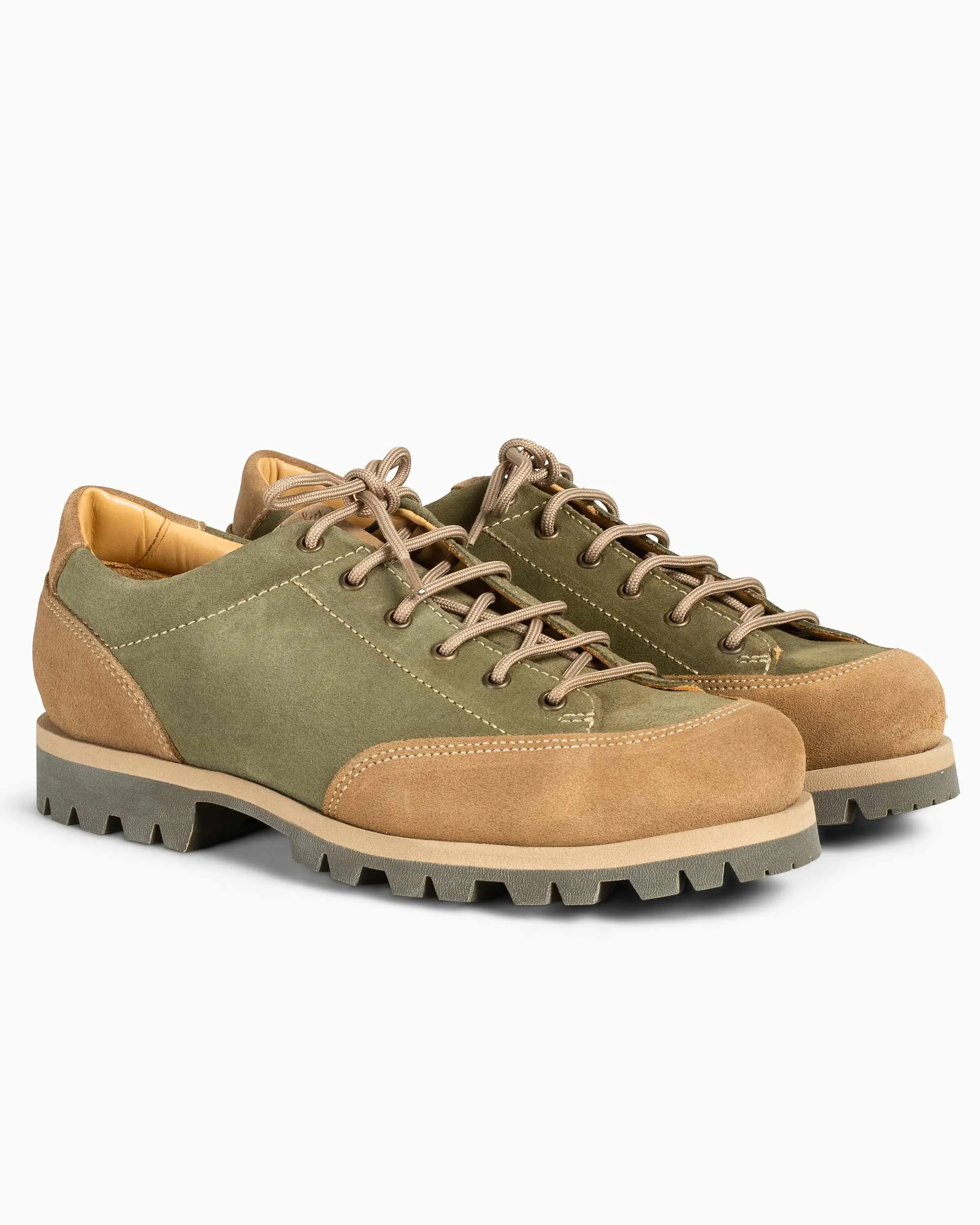 Paraboot Montana Velours Olive/Beige