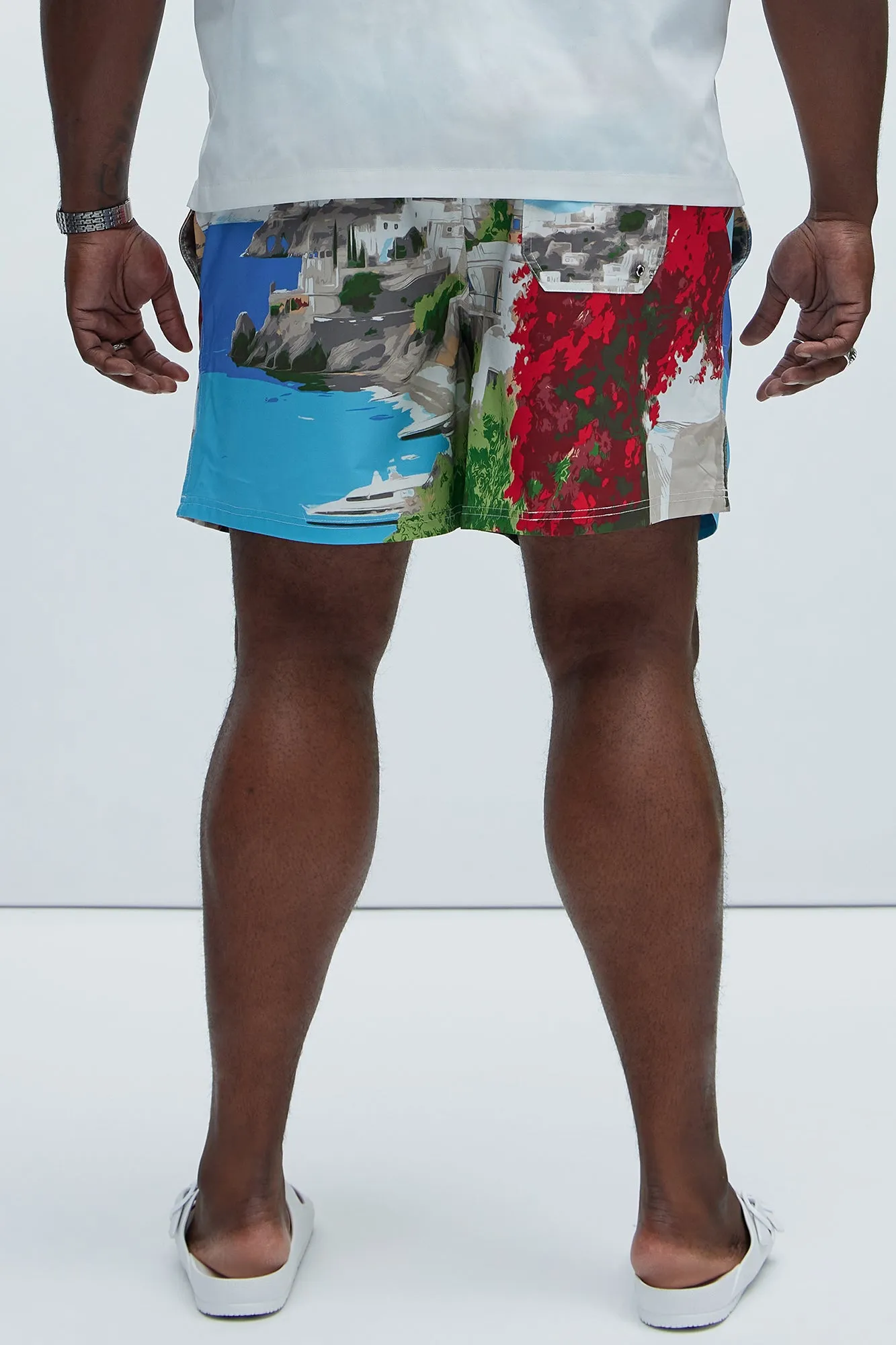 Plato Resort Swim Trunks - Multi Color