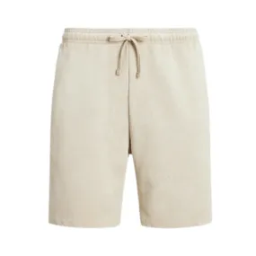 Polo Ralph Lauren 6.5 Inch Loopback Fleece Shorts (Coastal Beige)