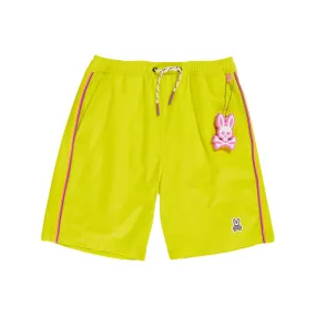 Psycho Bunny Mens Hydrochromic Swim Trunks - Fresh Citrus