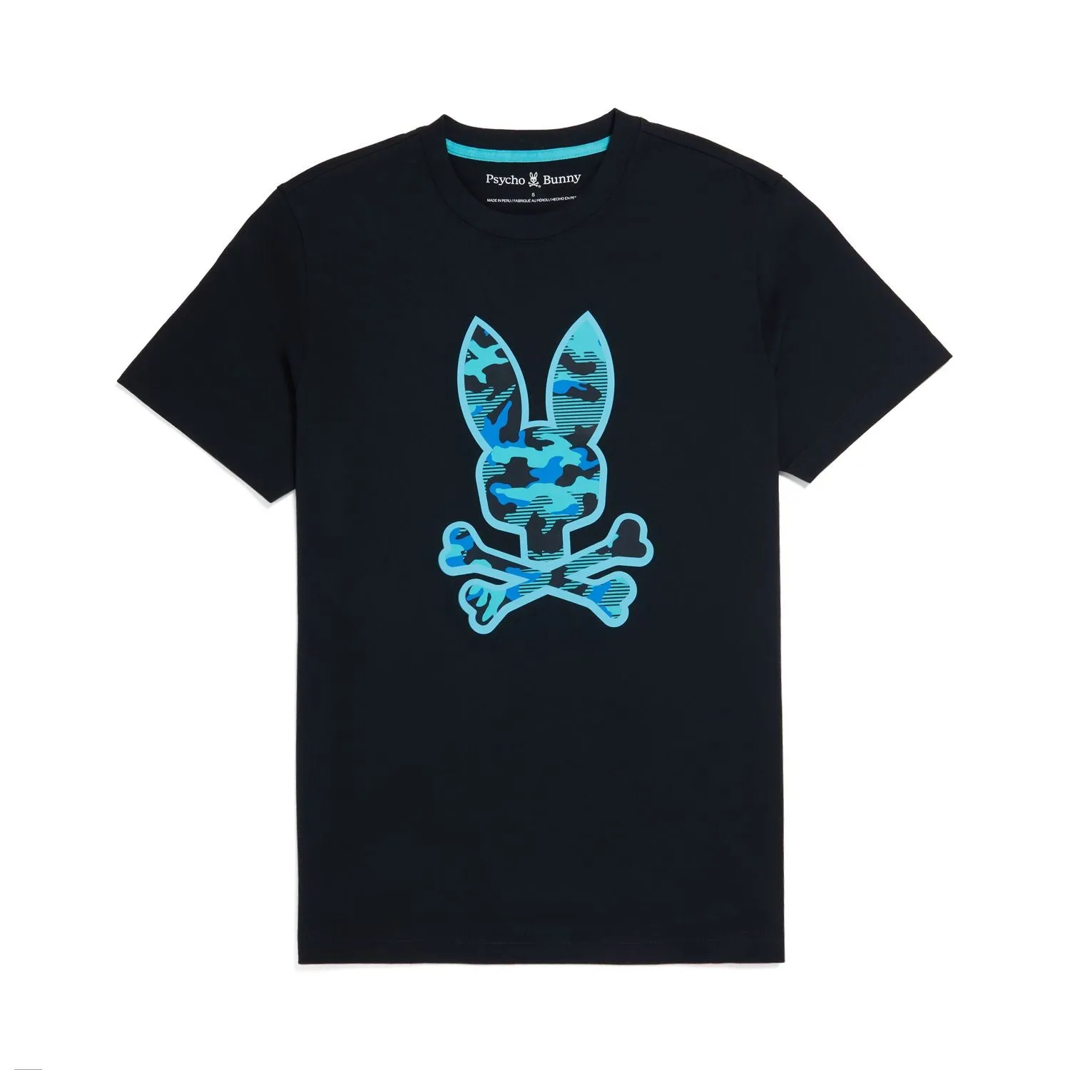 Psycho Bunny Rye Graphic Tee - Navy