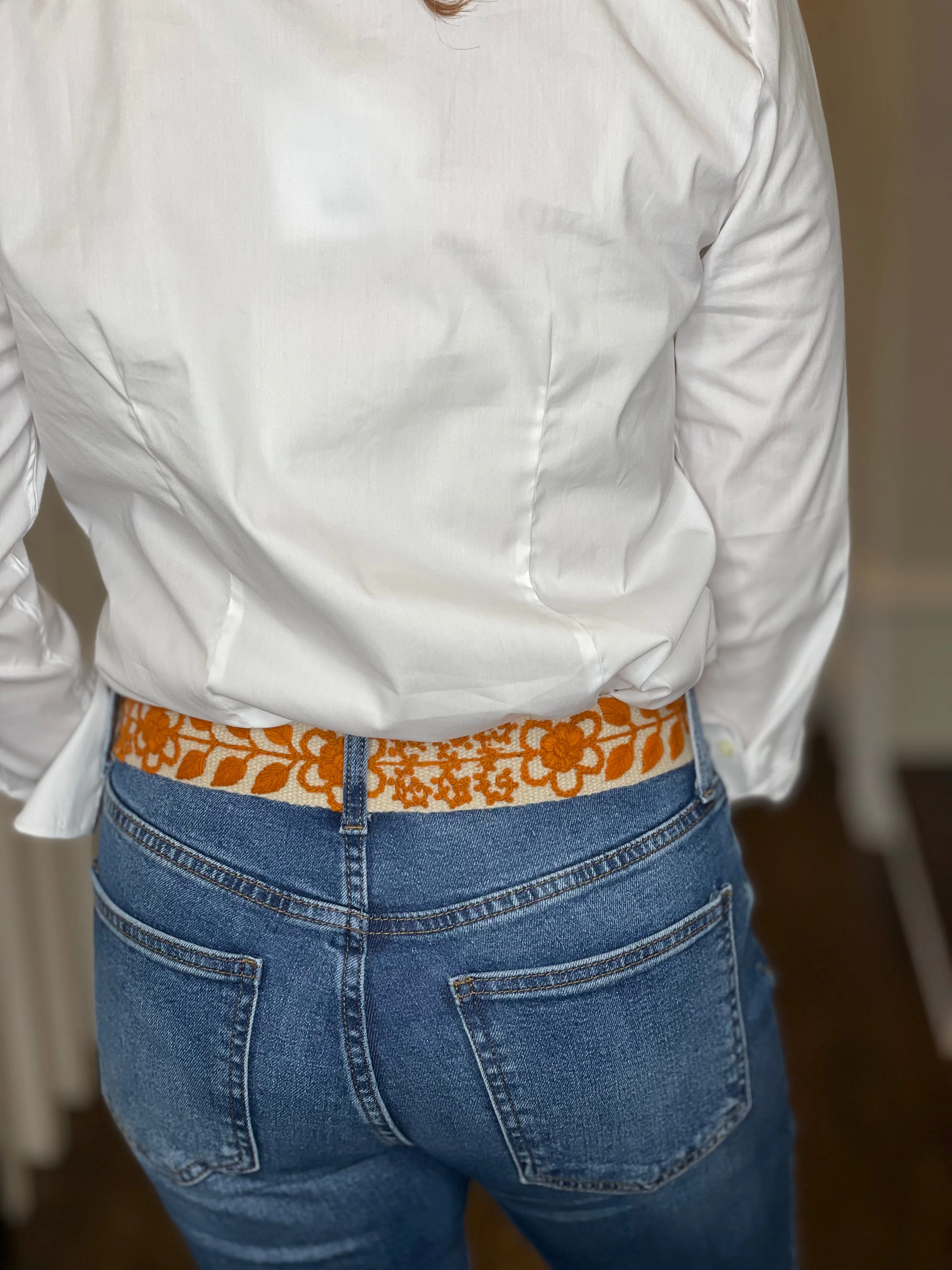 Rachel Hand Embroidered Belt