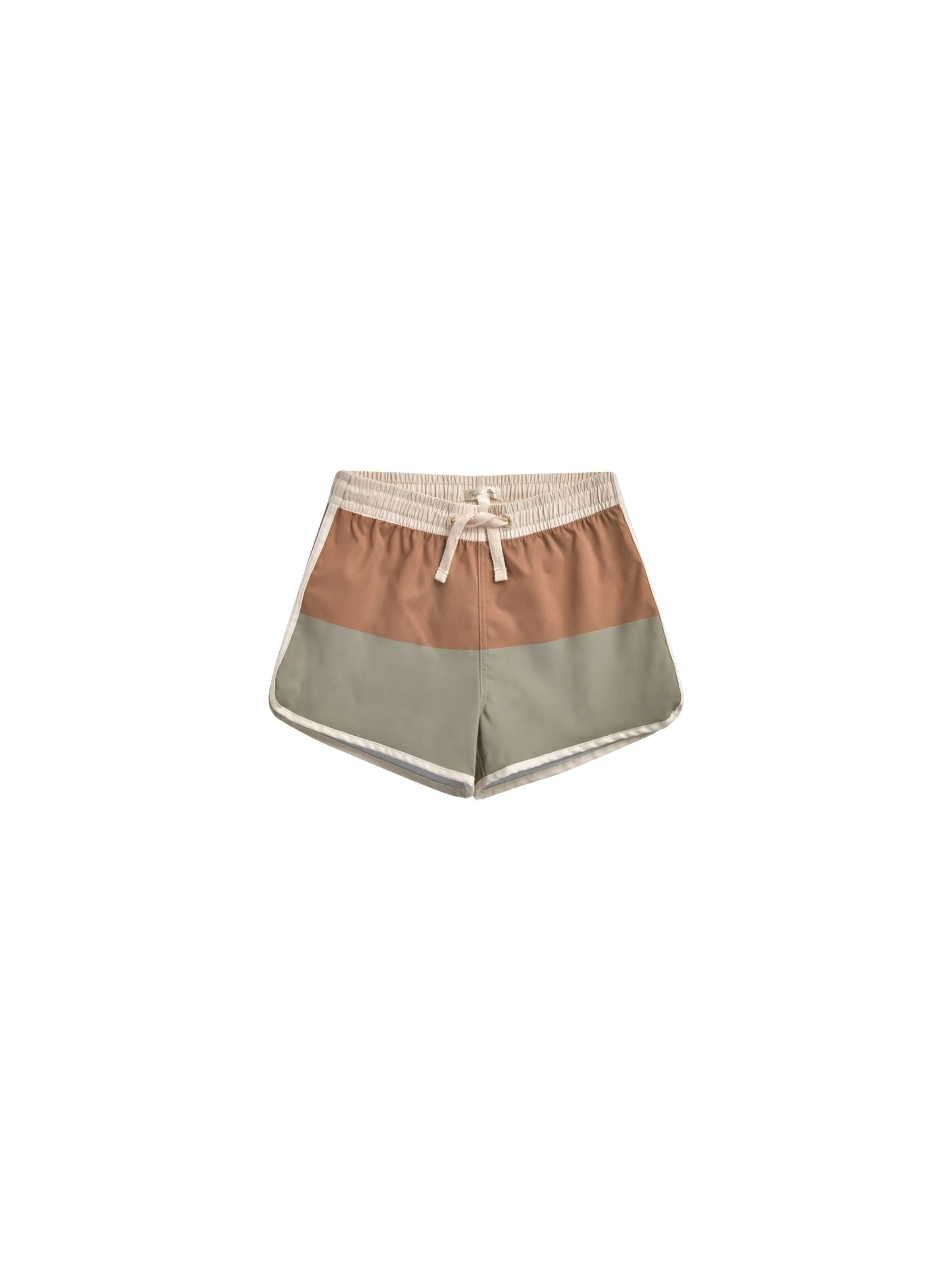 Rylee & Cru - Color Block Swim Trunk