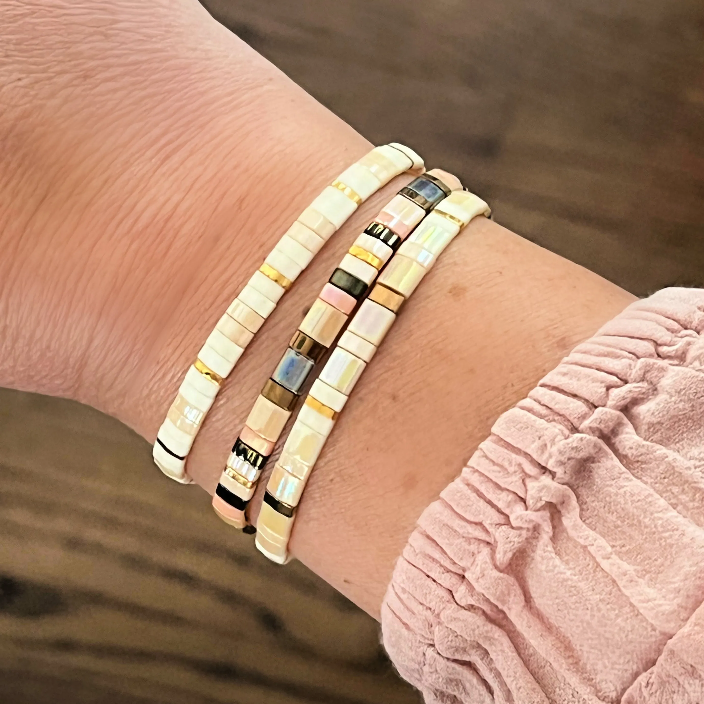 Stretch Tile Bracelet - DREAMY