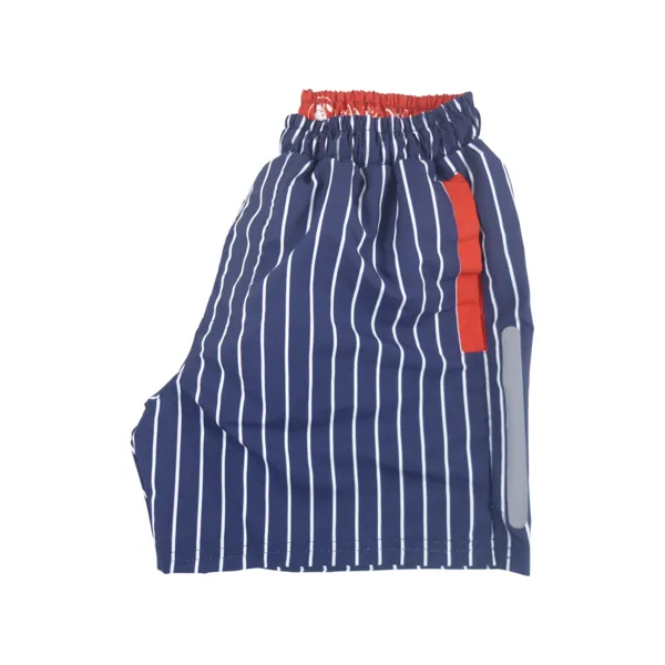 Stripe Swim Trunks | Navy