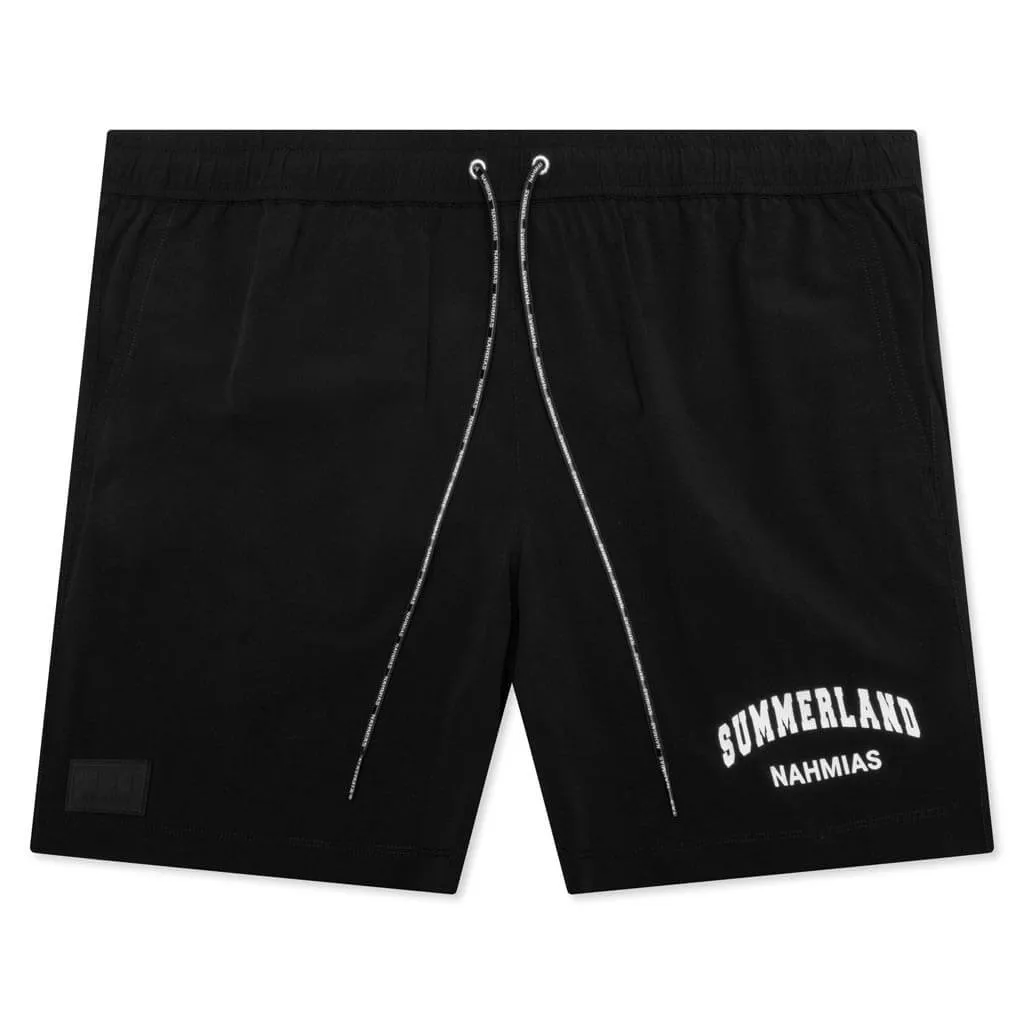 Summerland Nahmias Swim Trunks - Black